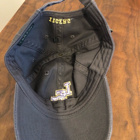 LSU Logo Gray Cap | Louisiana State University | Tigers - Picture 4 of 6